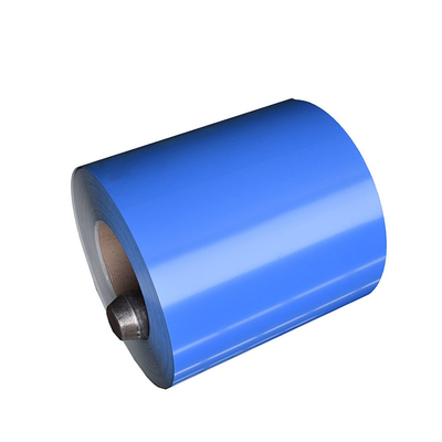 0.11-2.5mm روکش رنگی PPGI Coil Ral 9012 Preinted Galvalume Sheet Roll