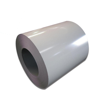 کویل های گالوانیزه 0.4 میلی متری سفید رنگ RAL 8017 AZ121-Z150 PPGI Coil