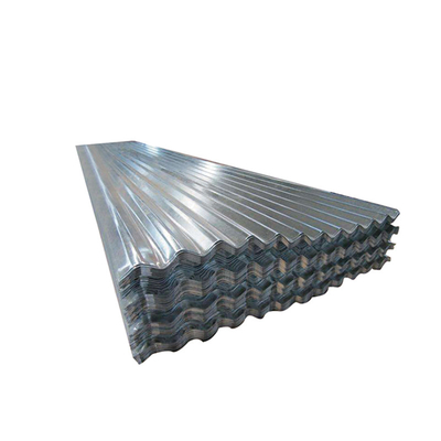 ورق گالوانیزه موجدار SGHC Q195 ورق پروفیل آهن گالوانیزه 0.125-2.5mm