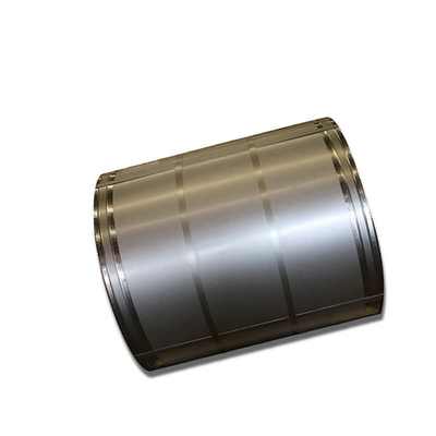 کلاف فولادی گالوانیزه ISO9001 Z275 30-275 گرم/متر مربع روغن رول رول ورق کروم دار