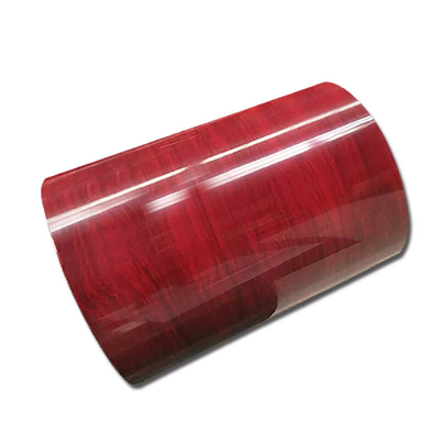 سیم پیچ فولادی پیش رنگ شده PPGI Ral 9030 AZ30 کویل گالوالوم پیش رنگ شده مات برجسته