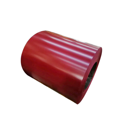 کویل فولادی با روکش رنگی از پیش رنگ شده HRB85 508 میلی متری کویل روکش شده Ppgi