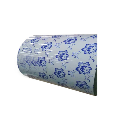 سیم پیچ 600 - 1250 میلی متر PPGI ورق آهن گالوانیزه Z80 Z150 از پیش رنگ شده