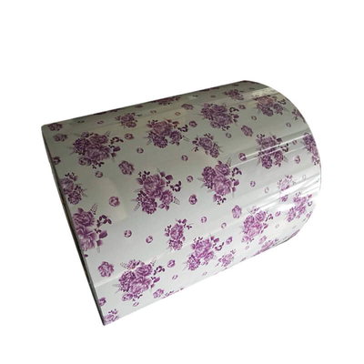 سیم پیچ 600 - 1250 میلی متر PPGI ورق آهن گالوانیزه Z80 Z150 از پیش رنگ شده