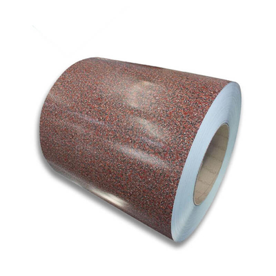 کویل فولادی پیش رنگ شده Z40 Ppgi 508 میلی متری فولاد گالوانیزه رنگی