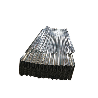 ASTM SGCH فولاد گالوانیزه سقف موجدار ورق فلز 0.105-0.8mm