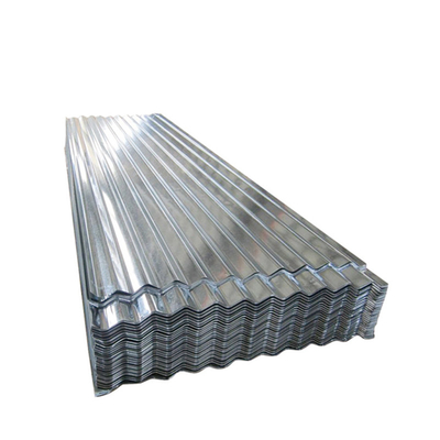 Z61-Z90 ورق موجدار گالوانیزه 762-1250mm ورق سقف گالوانیزه Z60