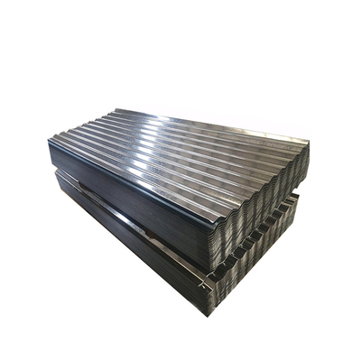 ASTM SGCH فولاد گالوانیزه سقف موجدار ورق فلز 0.105-0.8mm