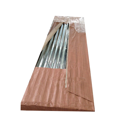 3-8 تن ورق گالوانیزه آهن موجدار G550 گیج 30
