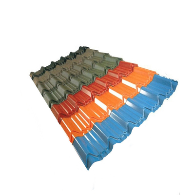 ورق بام از پیش رنگ شده Iso 18001 7-30um رنگی با روکش فلزی بالا یاتاقان