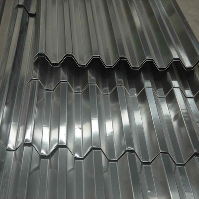 ورق های سقف راه راه ISO14001 Gi 7-30um
