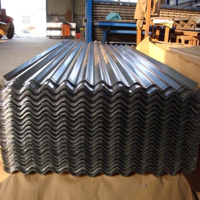ورق فلزی موجدار گالوانیزه 3-25 میکرون 4x8 آهن پانل 610mm