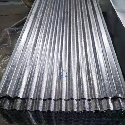 ورق سقف گالوانیزه 600-1100 میلی متر AISI پانل های فولادی موجدار گیج 14 کرافت