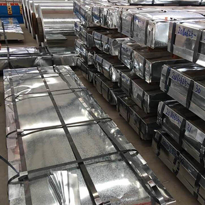 ورق سقف گالوانیزه 600-1100 میلی متر AISI پانل های فولادی موجدار گیج 14 کرافت