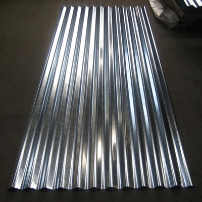 ورق های سقف گالوانیزه SGCH PPGI پانل های فولادی موجدار 10 فوت ISO9001 4x8