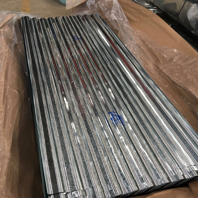 Z30 - 275g/M2 ورق موجدار گالوانیزه 0.8mm ورق گالوانیزه موجدار 4x8