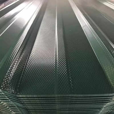 ورق بام با پوشش رنگی Z61-Z90 ورق های فلزی موجدار رنگی ASTM