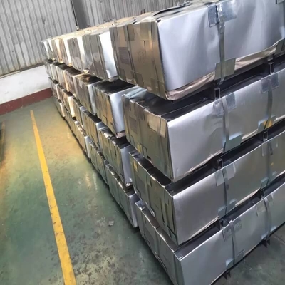 ورق فلزی 25Mt Galvalume 600-1500mm ورق فولاد آلوزینک