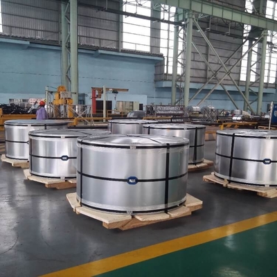سیم پیچ فولادی SPCC ISO9001 GI 508 میلی متری فولاد گالوانیزه برای ورق سقف