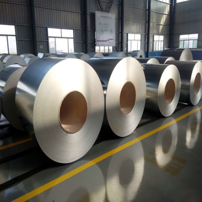 سیم پیچ فولادی SPCC ISO9001 GI 508 میلی متری فولاد گالوانیزه برای ورق سقف