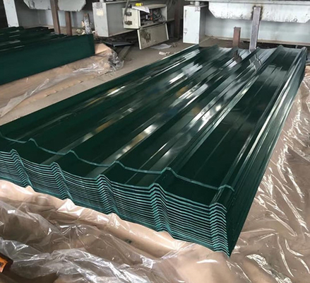 60-275g/M2 پوشش روی ورق سقف PPGI با طول 1000mm-6000mm