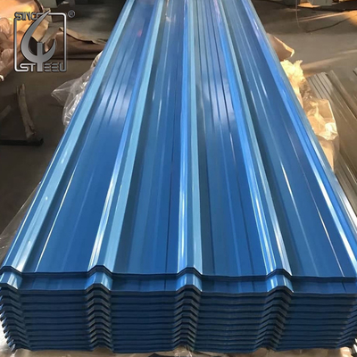 60-275g/M2 پوشش روی ورق سقف PPGI با طول 1000mm-6000mm