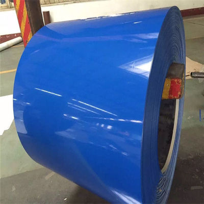 ASTM RAL Color 8-35um PPGI Coil 600 - 1250mm Preinted Blue Steel