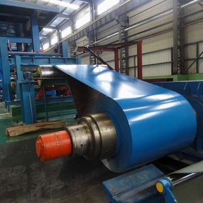 سیم پیچ Sgcc PPGI 508mm Z181 کویل فولاد گالوانیزه پیش رنگ شده