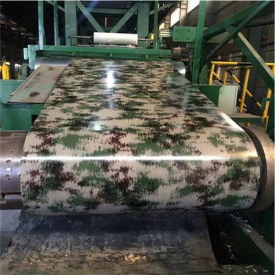 HRB95 SGS رول PPGI از پیش رنگ شده 610 میلی متر کویل فولادی با روکش روی 8-35 میکرون