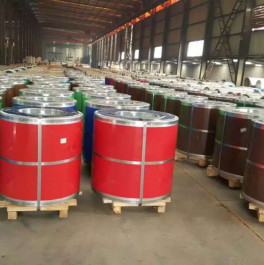 مواد ساختمانی نورد سرد Dx51d Z275 روکش فلزی با روکش گالوانیزه Ppgi کویل فلزی