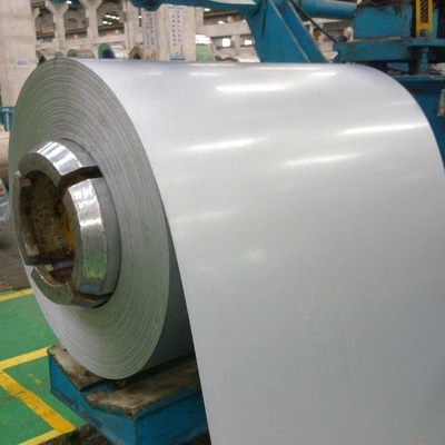 ASTM A792 Dx51d PE Coating Prime PPGI PPGL برزیل Ral9003 کویل فولادی Galvalume از پیش رنگ شده با فیلم