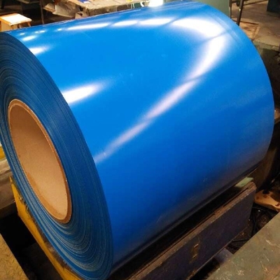 کلاف رنگی RAL رنگ JIS کویل فولادی نورد سرد Z121-Z180 رنگ شده ورق فلزی