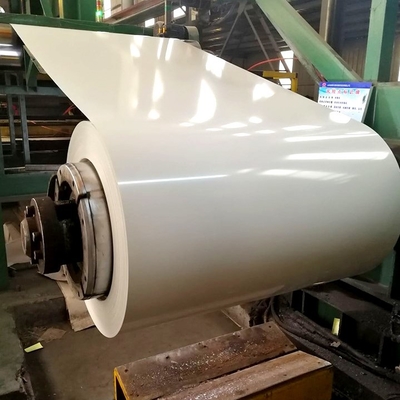 ASTM A792 Dx51d PE Coating Prime PPGI PPGL برزیل Ral9003 کویل فولادی Galvalume از پیش رنگ شده با فیلم