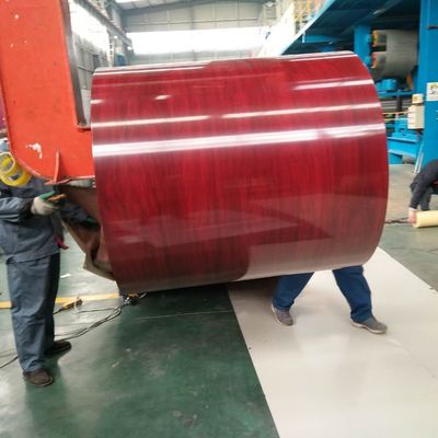 کویل 600 - 1250 میلی‌متری PPGL AiSi RAL 9002 با پوشش رنگی گالوانیزه