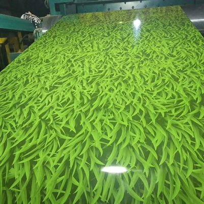 ASTM کویل PPGL براق بالا SGS 8-35um کویل گالوالوم از پیش رنگ شده