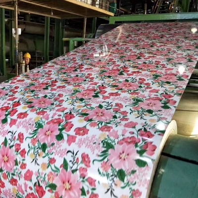 کویل CE HRB85 PPGI Coated CGCC SGCC PPGL Coil Steel Gi Prepainted Gi